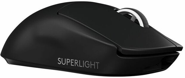 PRO X SUPERLIGHT Wireless Gaming Mouse (5 knoppen, LightSpeed ontvanger, zwart)