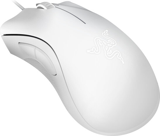 DeathAdder Essential (6400 dpi, 5 knoppen, wit)