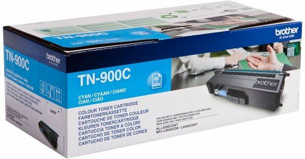 TN-900C toner cyaan (6.000 afdrukken)