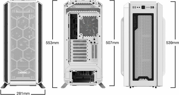 Silent Base 802 (venster, wit)