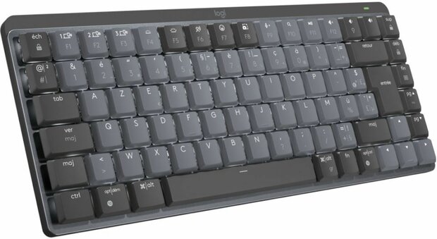 MX Mechanical Mini Wireless Keyboard (Bluetooth, Azerty, grijs)