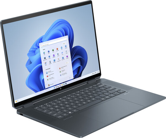 Spectre x360 16-aa0020nb (16&quot; touch WQXGA, Intel Ultra 7-155H, 16 GB RAM, 1000 GB SSD, Intel ARC, Windows 11 Home, blauw, Azerty)