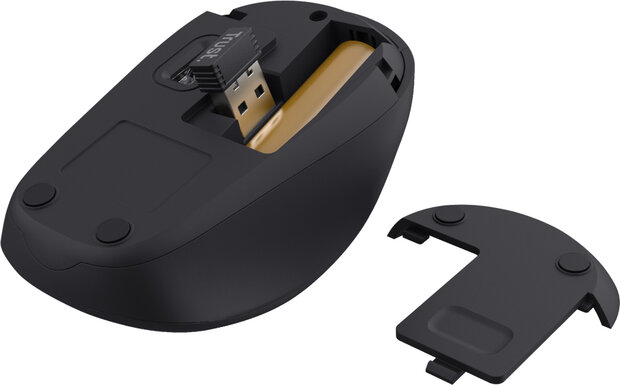 Yvi+ Wireless Mouse Eco (blauw)