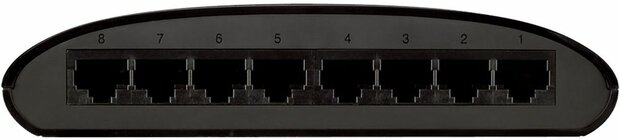 DES-1008D Switch (unmanaged, 8 poorten 10/100 Mbit/s, desktop)