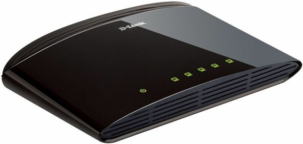 DES-1005D Switch (unmanaged, 5 poorten 10/100 Mbit/s, desktop)