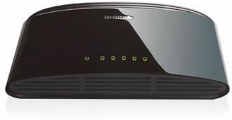 DES-1005D Switch (unmanaged, 5 poorten 10/100 Mbit/s, desktop)