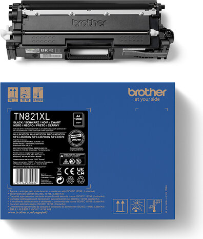 TN-821XLBK toner zwart