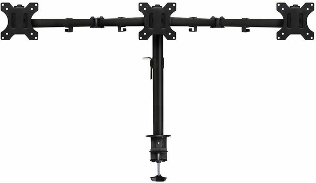 AC8303 Monitor Desk Mount (tot 3 x 27&quot;, in hoogte verstelbaar, kantelhoek: -90&deg; - 90&deg;, zwart)