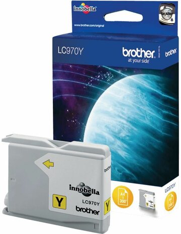 LC970Y inkjetcartridges geel (300 afdrukken)