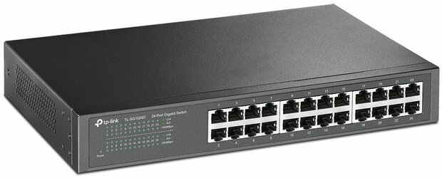 TL-SG1024D Gigabit Switch 24 poorten (19&quot; rack mountable 1U)