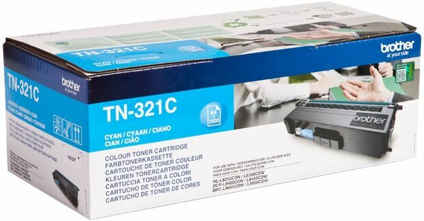 TN-321C toner cyaan (1500 afdrukken)