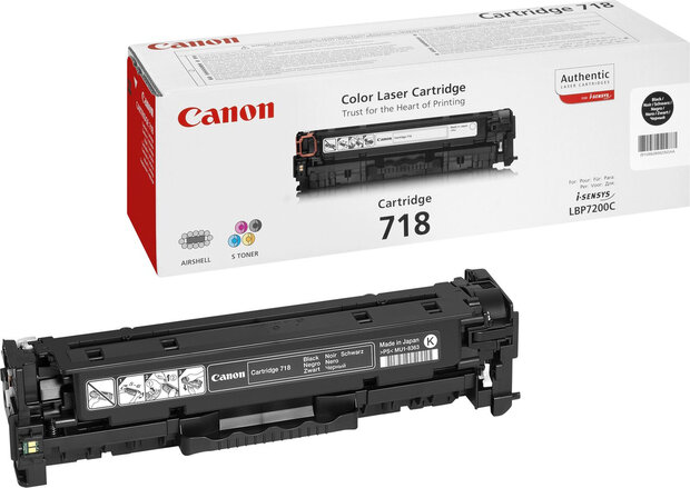 Toner 718 (zwart)