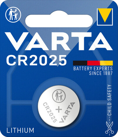 CR2025 Lithium batterij (1,5 Volt)