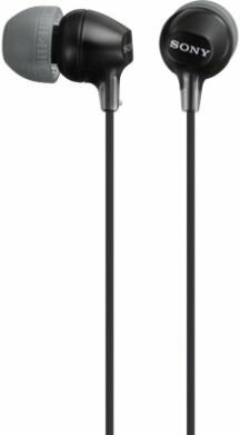 MDREX15APB.CE7 Smartphone compatible basic in ear headphone (closed type, 9 mm driver, zwart)