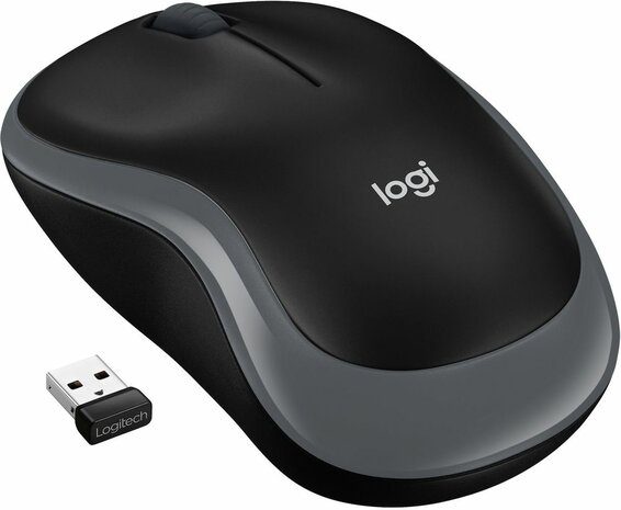 M185 Wireless Mouse (grijs)