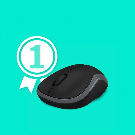 M185 Wireless Mouse (grijs)