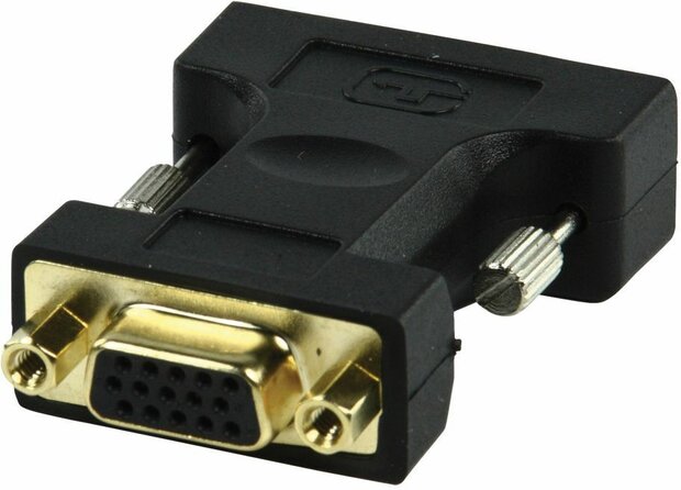 Adapter VGA/DVI : DVI-I M naar VGA F