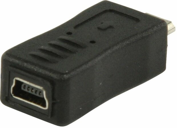 USB 2.0 adapter : micro B M naar mini B F