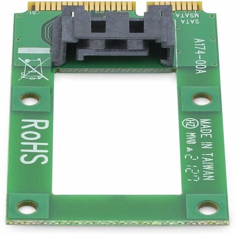 mSATA naar SATA 7 pin adapter