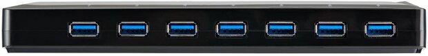 7-Poort USB 3.0 HUB (incl. 2 laadpoorten, 2 x 2,4 A)