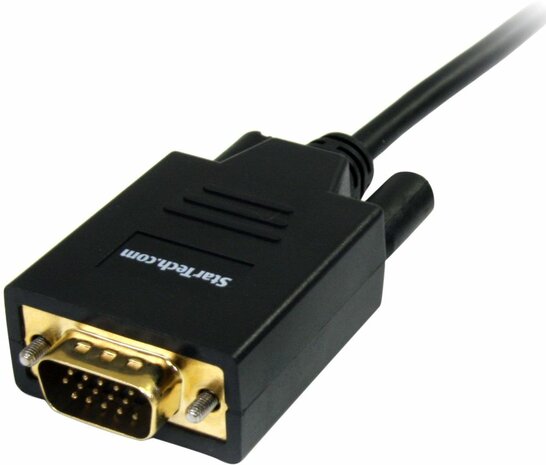 Mini DisplayPort naar VGA Adapterkabel (1,8 meter, 1920 x 1200, zwart)