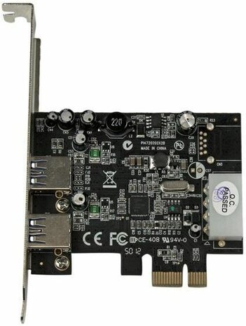 PCI Express SuperSpeed USB 3.0 Adapter (UASP LP4 Power)