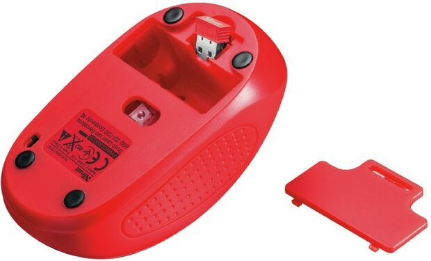 Primo Wireless Mouse (rood)