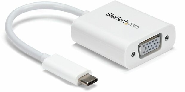 USB-C naar VGA adapter (wit)