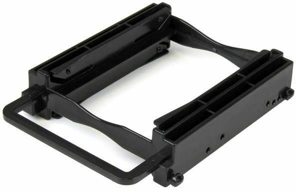 Dual 2,5&quot; SSD/HDD Mounting Bracket voor 3,5&quot; Drive Bay (Tool-Less Installation, 2-Drive Adapter)