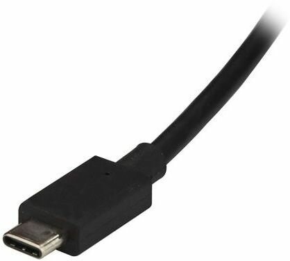 USB C naar HDMI Multi-Monitor Adapter (3-poort MST Hub, 3 x HDMI, zwart)