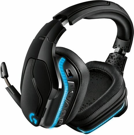 Gaming Headset G935 (7.1 channel, full size, 2,4 GHz, wireless, 3.5 mm jack, zwart/blauw)