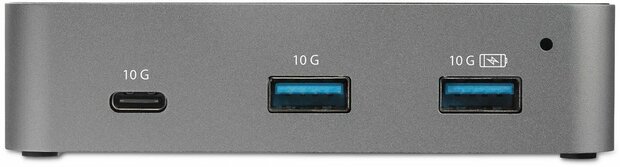 HB31C3A1CS 4-poort USB-C Hub (10 Gbps, 3 x USB-A &amp; 1 x USB-C, powered hub)