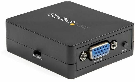 VGA2VID2 1080p VGA naar RCA Converter (USB-powered S-Video converter, dynamic scaling)