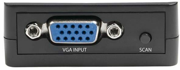 VGA2VID2 1080p VGA naar RCA Converter (USB-powered S-Video converter, dynamic scaling)