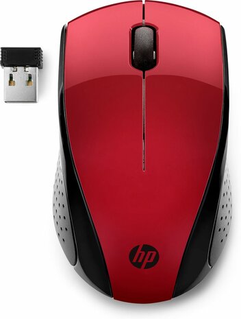 Wireless Mouse 220 (rood)