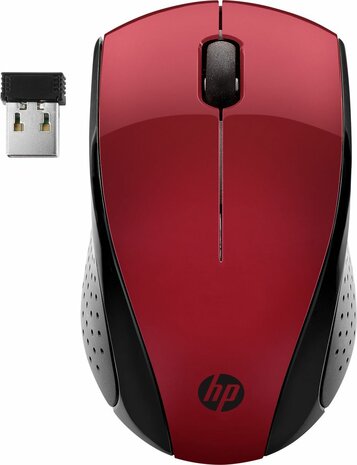 Wireless Mouse 220 (rood)