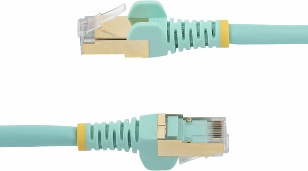 6ASPAT750CMAQ Cat6a kabel (aqua, 7,5 meter, Cat6a, 10 Gb)