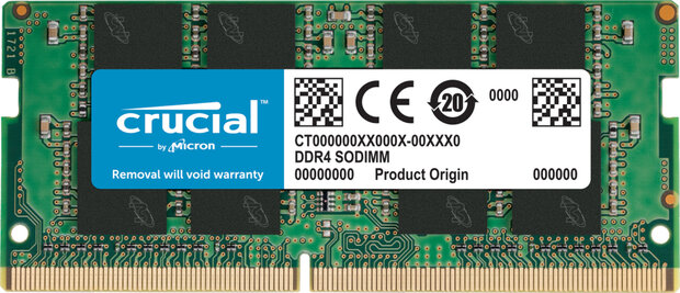 CT8G4SFRA266 DDR4 8 GB, SO-DIMM 260-pin, 2666 MHz, PC4-21300, CL19