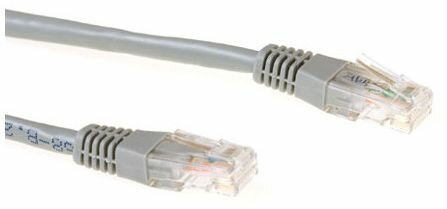 Cat6 UTP kabel (5 meter, grijs)