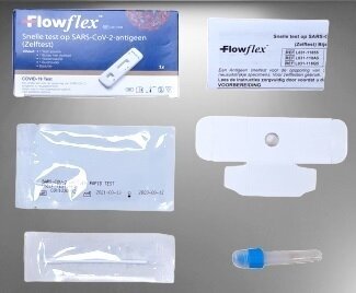 Flowflex SARS-CoV-2 Antigen Rapid Test (ook voor omicron)