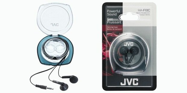 HA-F10C Stereo Earphones (met draagbox)