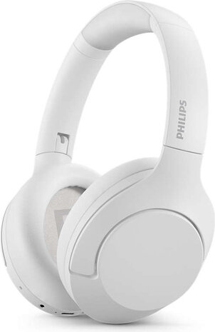 TAH8506 Headphones (met micro, full size, Bluetooth, active noise cancelling, 2,5 mm jack, wit)