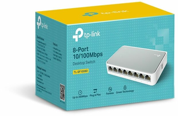 TL-SF1008D 10/100 Mbps Desktop Switch 8 poorten