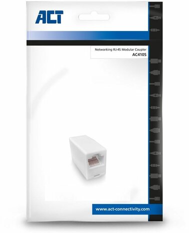 AC4105 Network Coupler RJ-45 F/F (wit)