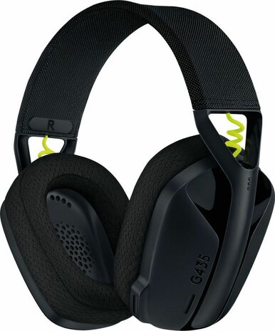 G435 Lightspeed Wireless Gaming Headset (full size, Bluetooth, zwart)