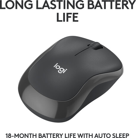 M240 Silent Mouse (BlueTooth, zwart)