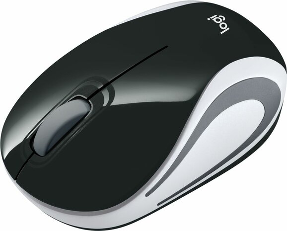 M187 Wireless Mini Mouse (zwart)