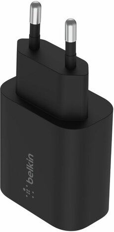 Boost Charge Power adapter (PPS, 25 Watt, fast charge, PD 3.0, USB-C, zwart)