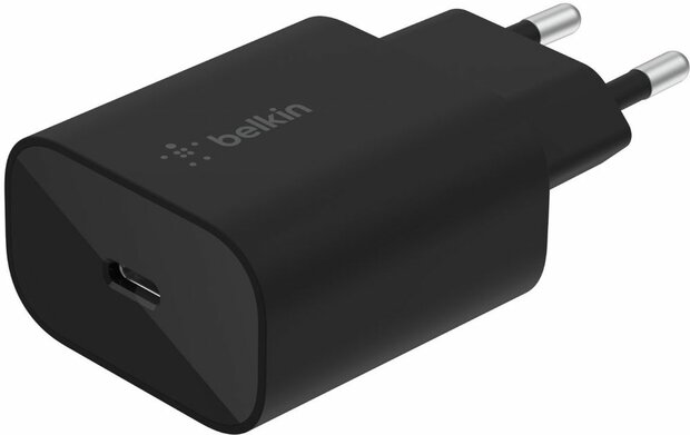 Boost Charge Power adapter (PPS, 25 Watt, fast charge, PD 3.0, USB-C, zwart)