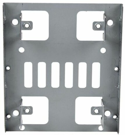 Dual 2,5&quot; SATA Hard Drive naar 3,5&quot; Bay Mounting Bracket